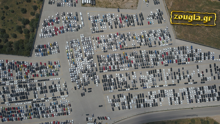 Δείτε πώς είναι από ψηλά περισσότερα από 2.500 αυτοκίνητα (στην Ελλάδα)